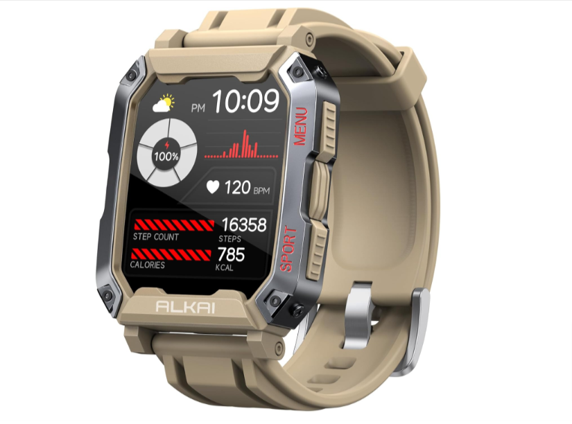 ALKAI Smart Watch Rugged and Military