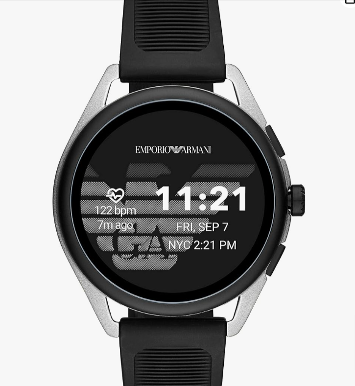 Emporio Armani Men's Smartwatch 3 Touchscreen Aluminum
