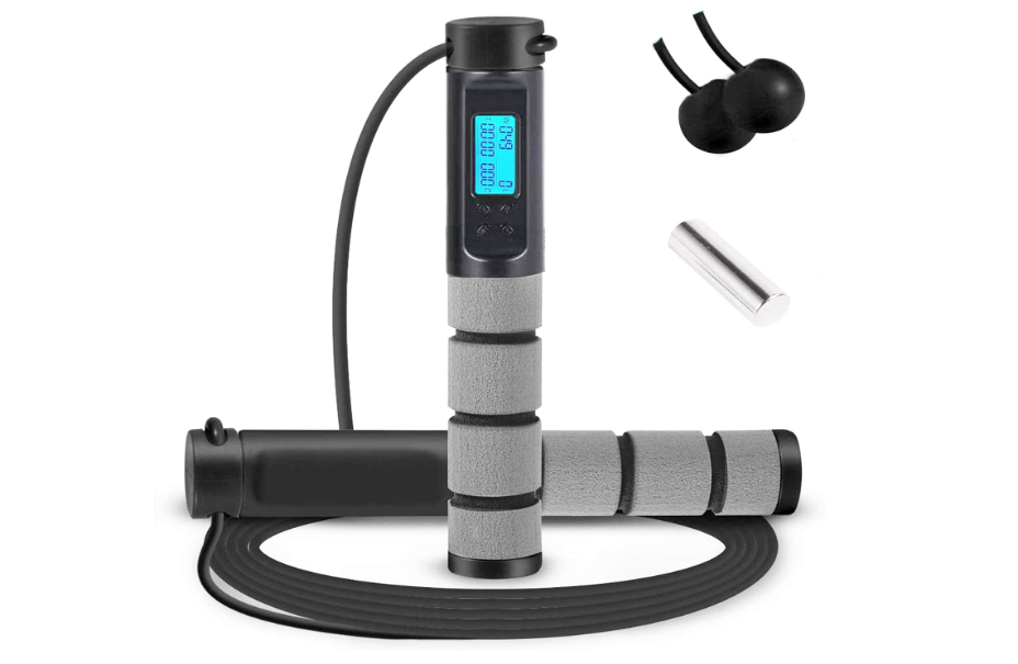Digital Weighted Handle Workout Jumping Rope